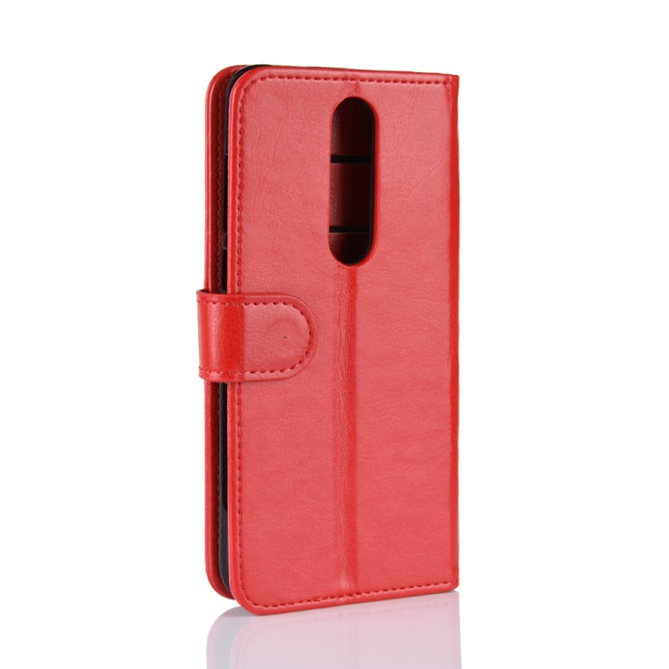Crazy Horse Texture Horizontal Flip Leather Case for Nokia 5.1 Plus(X5), with Wallet & Holder & Card Slots