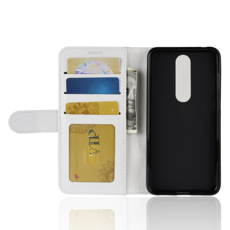 Crazy Horse Texture Horizontal Flip Leather Case for Nokia 5.1 Plus(X5), with Wallet & Holder & Card Slots