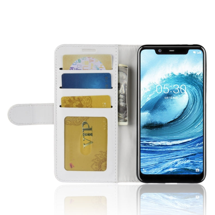 Crazy Horse Texture Horizontal Flip Leather Case for Nokia 5.1 Plus(X5), with Wallet & Holder & Card Slots