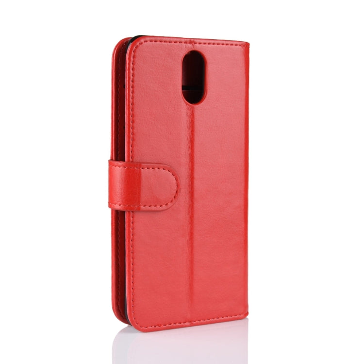 PU + TPU Crazy Horse Texture Horizontal Flip Leather Case for Nokia 3.1, with Wallet & Holder & Card Slots