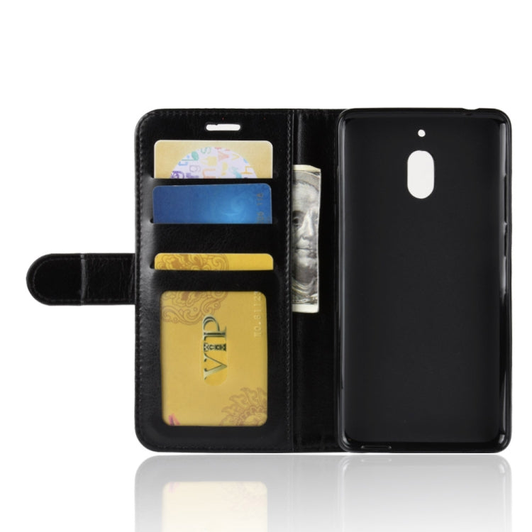 PU + TPU Crazy Horse Texture Horizontal Flip Leather Case for Nokia 2.1, with Wallet & Holder & Card Slots