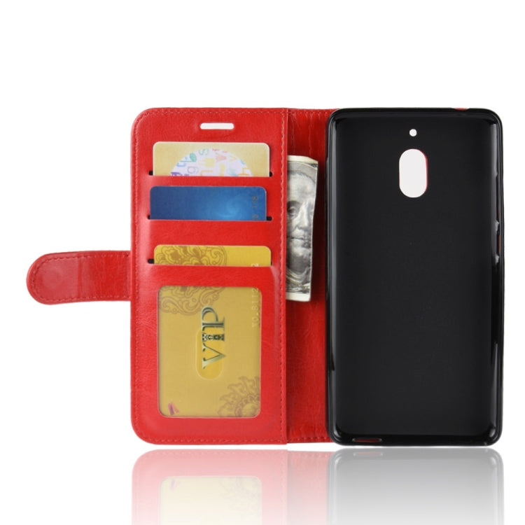 PU + TPU Crazy Horse Texture Horizontal Flip Leather Case for Nokia 2.1, with Wallet & Holder & Card Slots