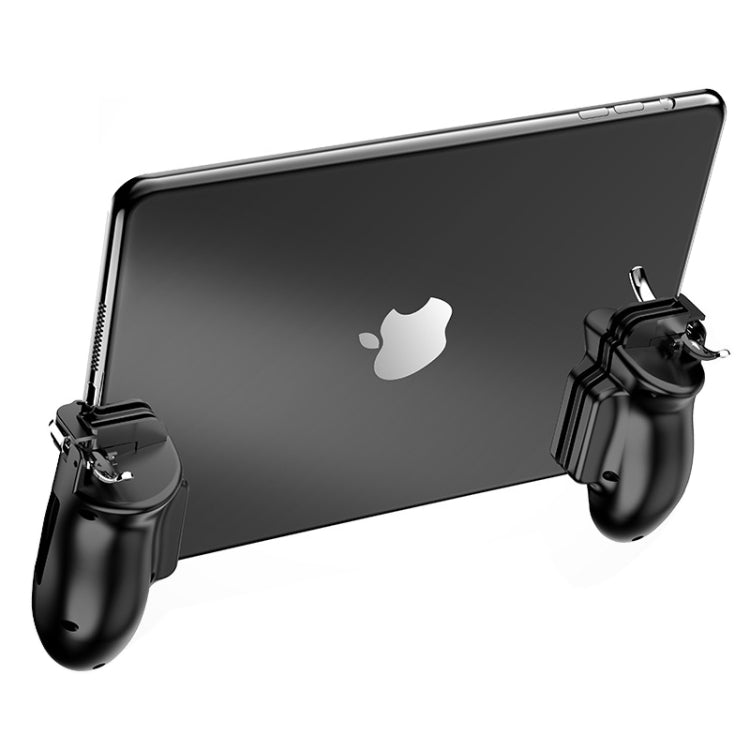 R9 Multi-function Tablet Eating Chicken Gamepad Handle Mobile Game Scoring Tool(Black)