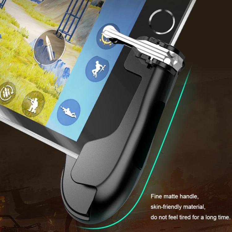 R9 Multi-function Tablet Eating Chicken Gamepad Handle Mobile Game Scoring Tool(Black)