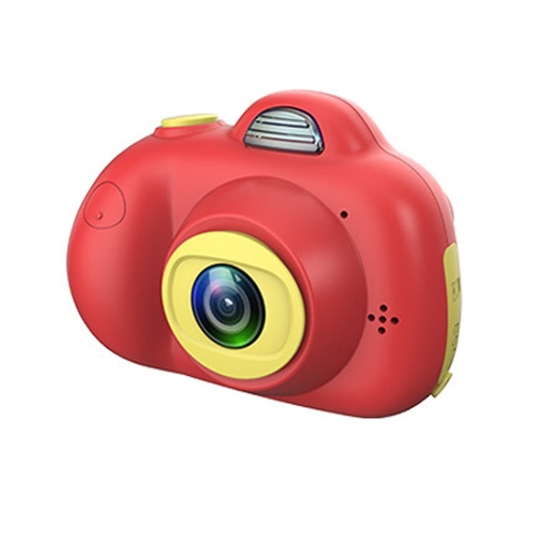 KOOOL-D6 Dual 8.0 Mega Pixel Lens Digital Sports Small Camera with 2.0 inch Screen for Children, Without Memory(Red)