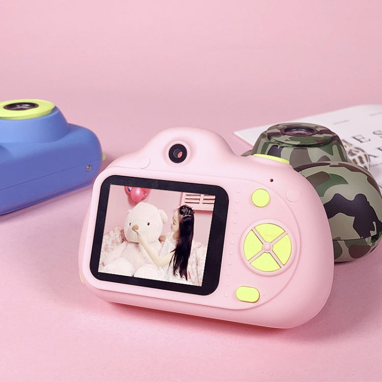 KOOOL-D6 Dual 8.0 Mega Pixel Lens Digital Sports Small Camera with 2.0 inch Screen for Children, Without Memory(Red)