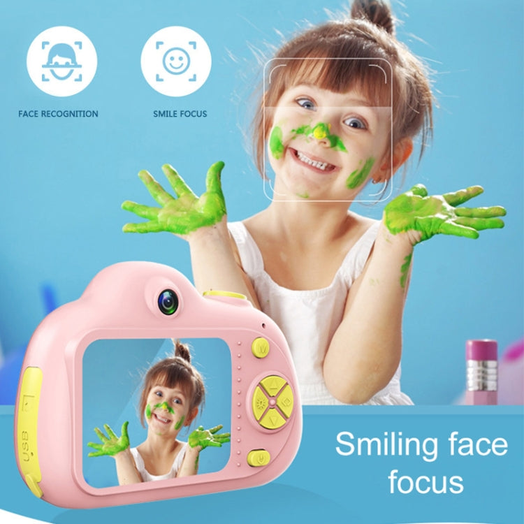 KOOOL-D6 Dual 8.0 Mega Pixel Lens Digital Sports Small Camera with 2.0 inch Screen for Children, Without Memory(Red)