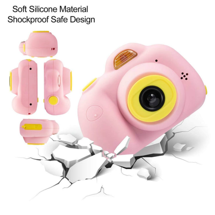 KOOOL-D6 Dual 8.0 Mega Pixel Lens Digital Sports Small Camera with 2.0 inch Screen for Children, Without Memory(Red)