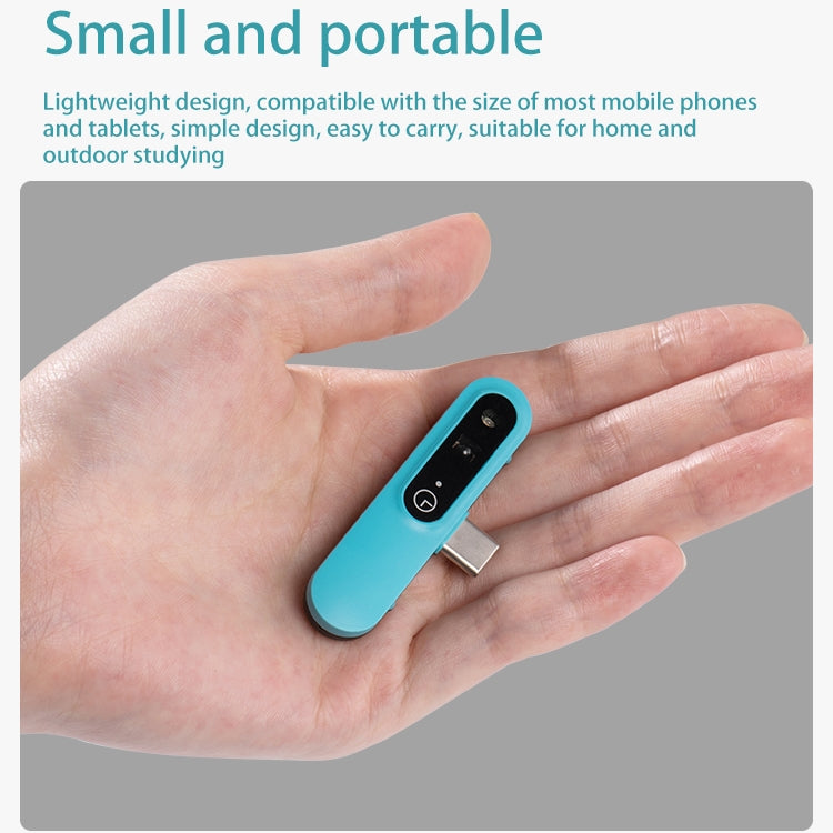 E1 USB-C / Type-C Interface Phones / Tablet PCs Screen Distance Reminder Children Learning Time Reminder, Support Sound & Light Remind, Remind Distance: About 40cm