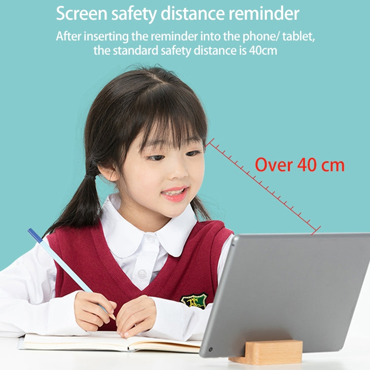 E1 USB-C / Type-C Interface Phones / Tablet PCs Screen Distance Reminder Children Learning Time Reminder, Support Sound & Light Remind, Remind Distance: About 40cm