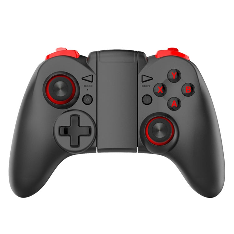 MB-838(X5Plus) Bluetooth 4.0 + 2.4G Wireless Dual-mode Gamepad with Retractable Bracket, Support Android / IOS Direct Connection and Direct Play