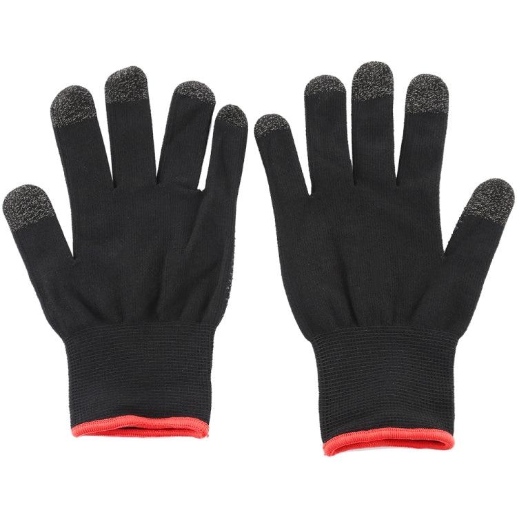 A Pair Nylon + Conductive Fiber Non-slip Sweat-proof Touch Screen Breathable E-sport Gloves