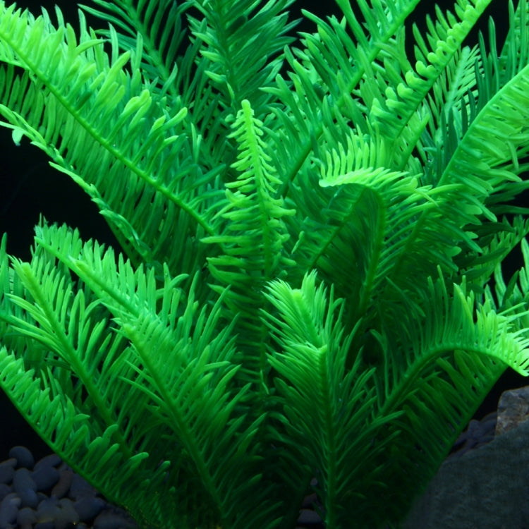 Artificial Tree Plant Grass Figurines Miniatures Aquarium Fish Tank Landscape, Middle Size: 22.0 x 26.0cm