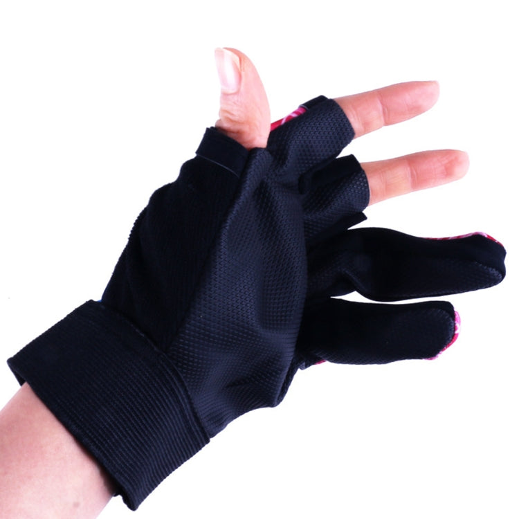 A Pair Fashion Unisex Sports Protective Gloves, All/Half Finger Fishing Sun-protection Gloves (Blue)