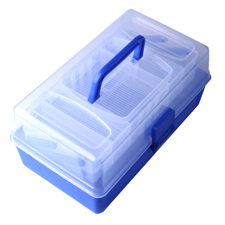 Multi-function Handy Tool Box Plastic Storage Fishing Tackle Box, Size: 14*15*28cm