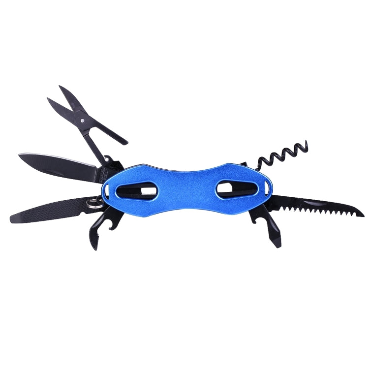 7 in 1 Multifunctional Portable Handy Cutter Knife Bit Tool Bottle Opener Scissors Bolt Driver