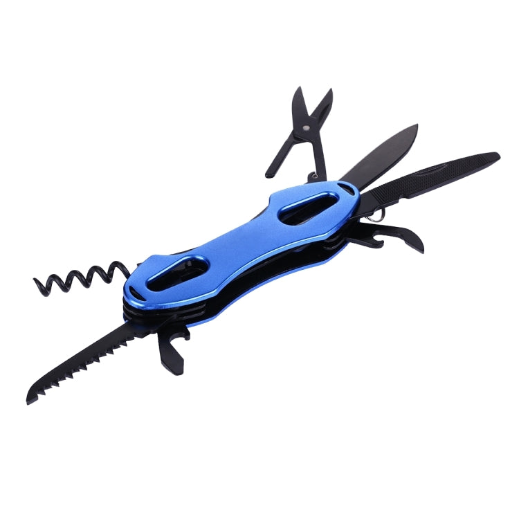 7 in 1 Multifunctional Portable Handy Cutter Knife Bit Tool Bottle Opener Scissors Bolt Driver