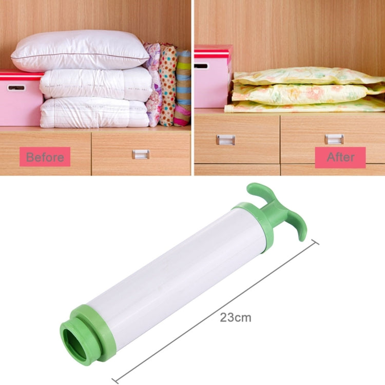 Mini Portable Manual Plastic Pump Inflator, Random Color Delivery