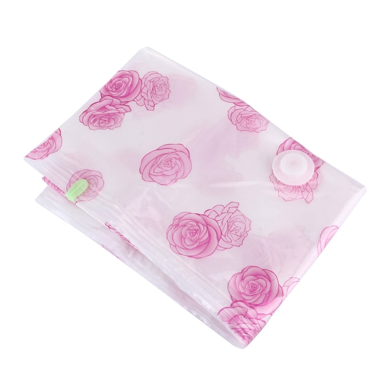 Flower Pattern Compressed Organizer Vacuum Bags, Size: 70*100cm