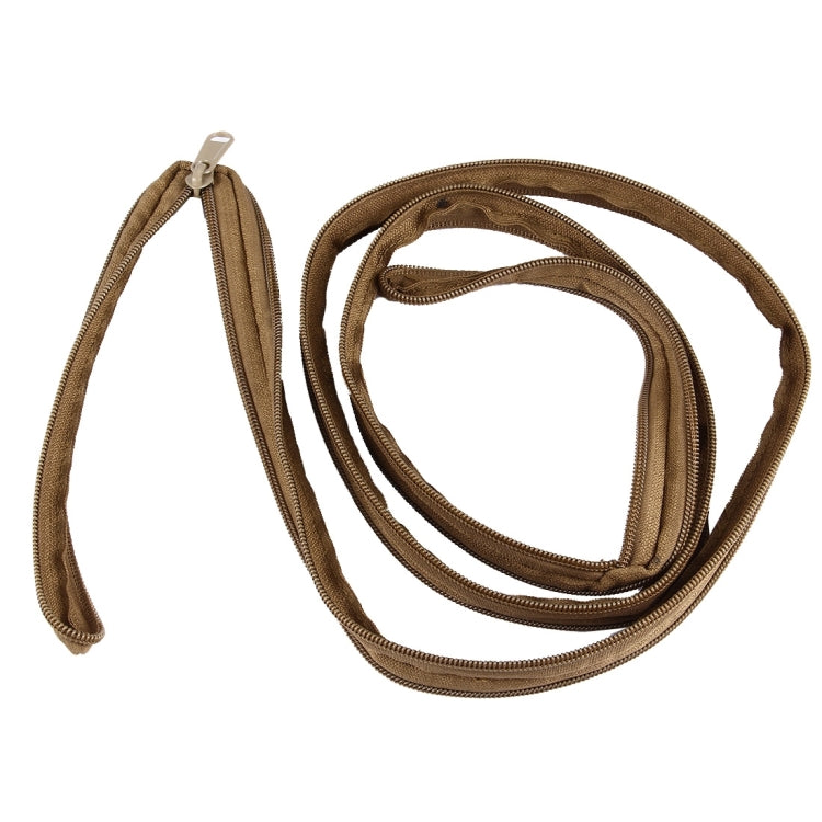Parachute Cord Zipper Bag, Size: 21*8.5cm (Clay)