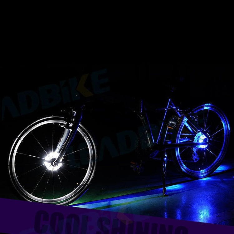 A108 Bicycle Decor Waterproof Flower Drum Lamp Dazzle Warning Lamp, Size: 9.5*1.7cm