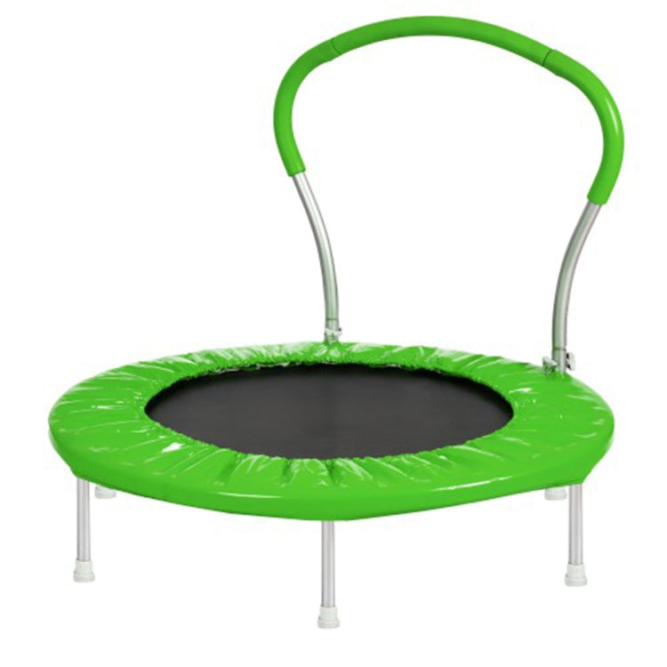 [US Warehouse] 36 inch Outdoor Activity Small Round Trampoline Bouncing Bed with Handle
