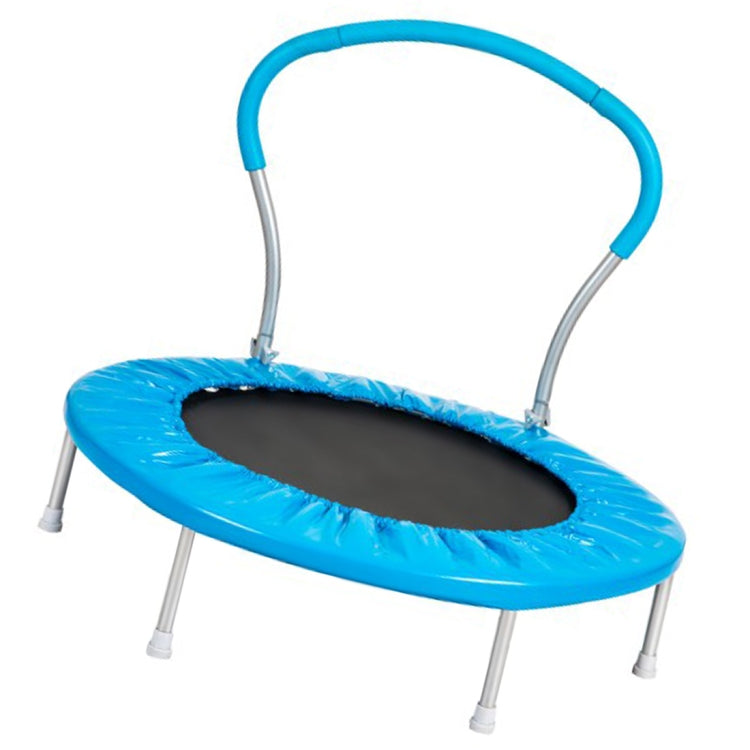 [US Warehouse] 36 inch Outdoor Activity Small Round Trampoline Bouncing Bed with Handle