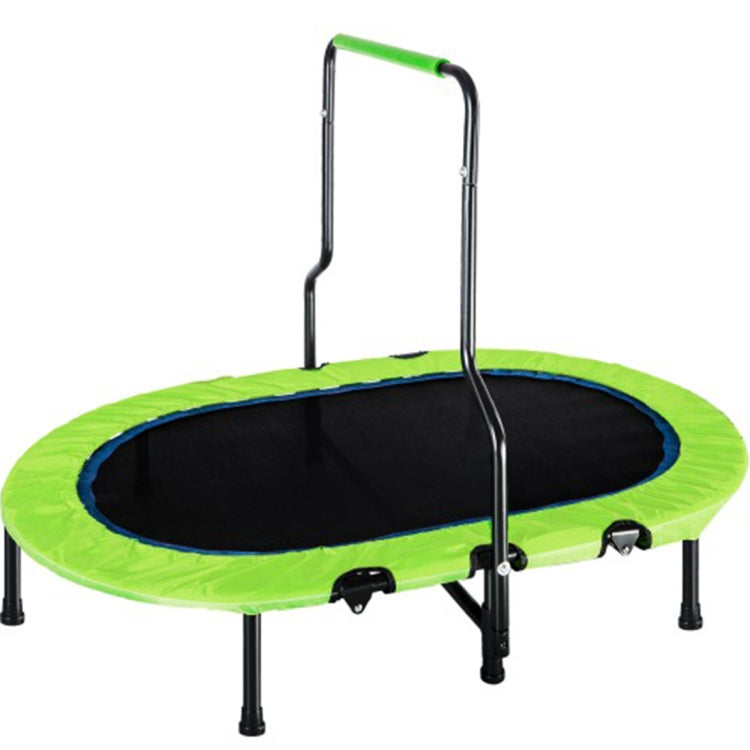 [US Warehouse] Parent-Child Mini Twin Trampoline, with Armrests and Safety Cover, without Spring Bouncer