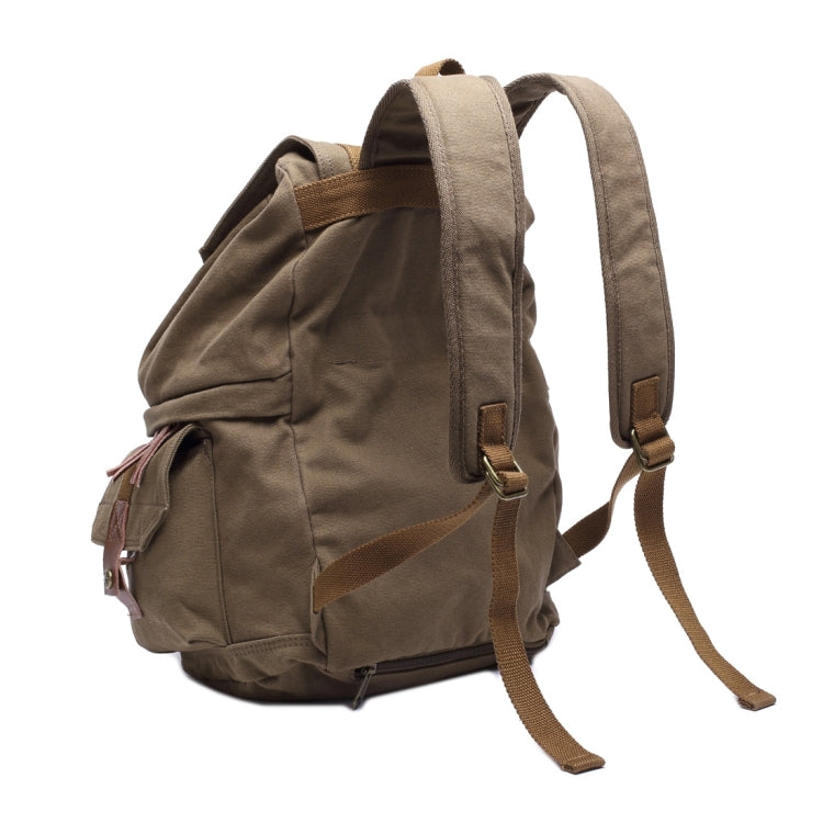 Multifunction Canvas Backpack Shoulders Bag Cameras Bags Travel Outdoor Bag with Interior Lining & Rain Cover, Size: 43x33x20cm