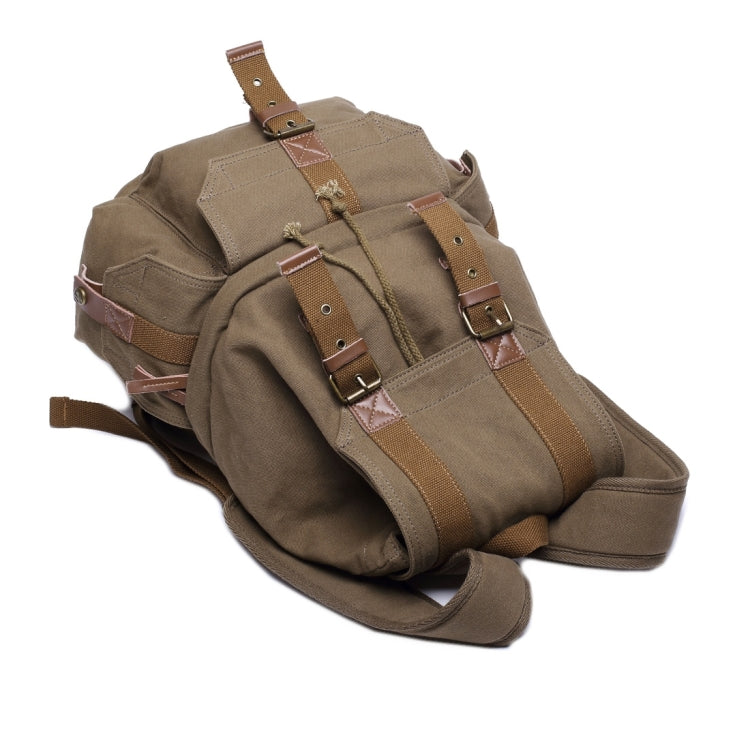 Multifunction Canvas Backpack Shoulders Bag Cameras Bags Travel Outdoor Bag with Interior Lining & Rain Cover, Size: 43x33x20cm