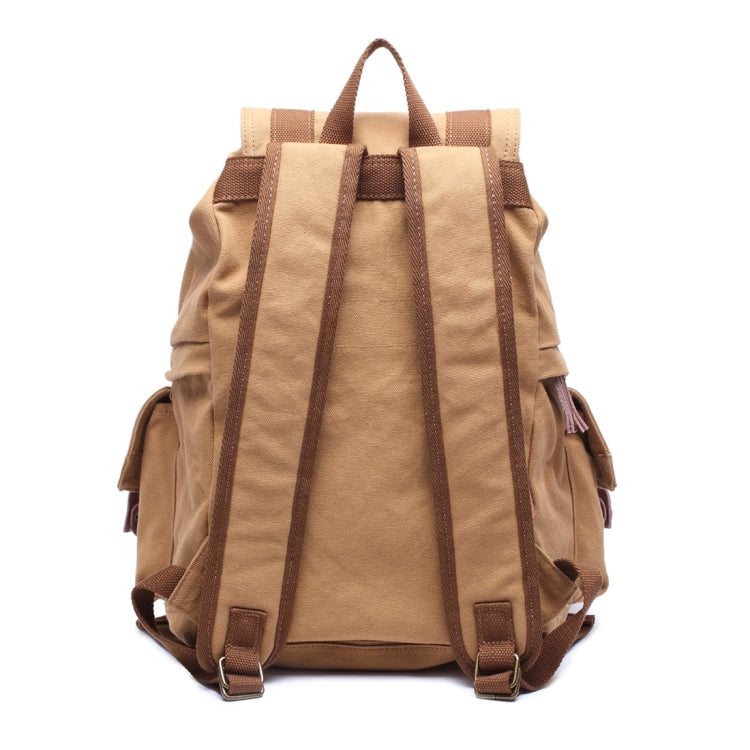 Multifunction Canvas Backpack Shoulders Bag Cameras Bags Travel Outdoor Bag with Interior Lining & Rain Cover, Size: 43x33x20cm