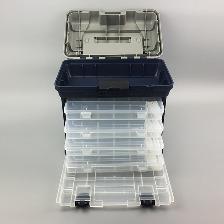 4 Layer Multifunction Portable Thickened Plastic Fishing Tackle box Fishing Tool Box