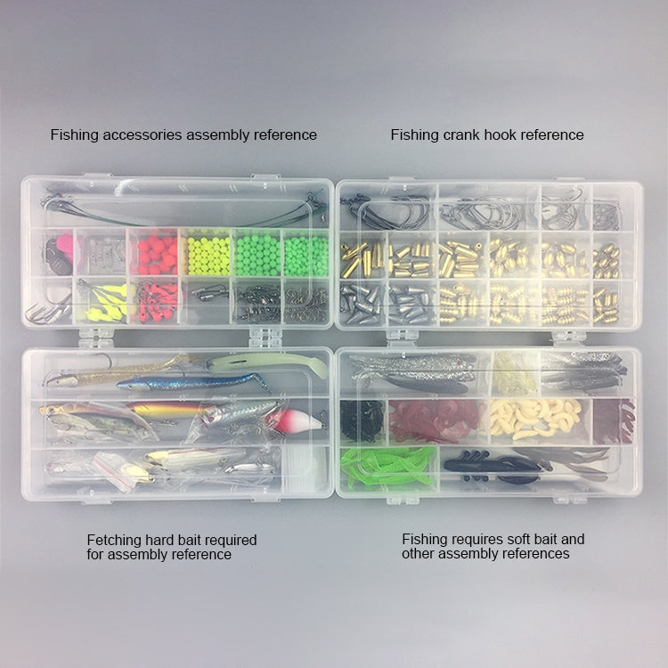 4 Layer Multifunction Portable Thickened Plastic Fishing Tackle box Fishing Tool Box