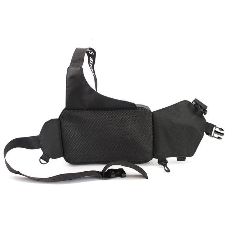 Multi-Function Portable 2000D Nylon Surface Shoulder Bag Fishing Waist Bag ,Size: 30*17*14cm