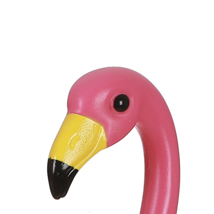 2 PCS Simulation Vivid Pink Flamingo Lawn Yard Garden Party Ornaments, Size: 56cm x 24cm