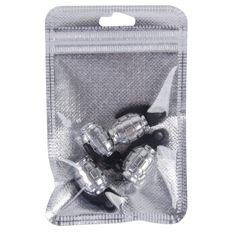 4 PCS Universal Grenade Shaped Car Tire Valve Caps