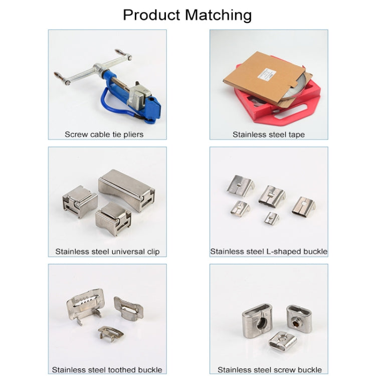 Stainless Steel Zipper Cable Ties Pliers Tool Tension Trigger Action Cable Gun with Cutter