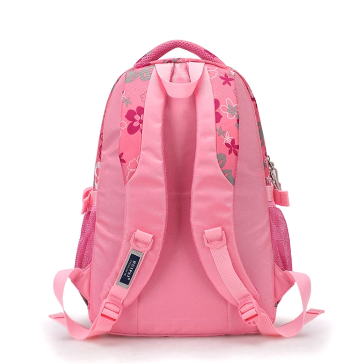 Girls Sweet Fashion Backpack Wear-resistant Waterproof Pupils Schoolbag(Pink)