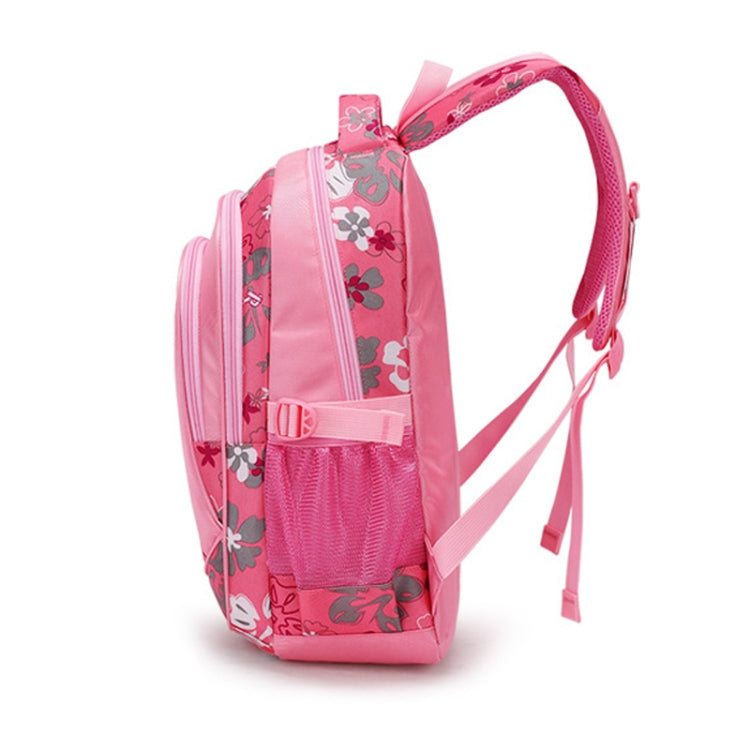 Girls Sweet Fashion Backpack Wear-resistant Waterproof Pupils Schoolbag(Pink)