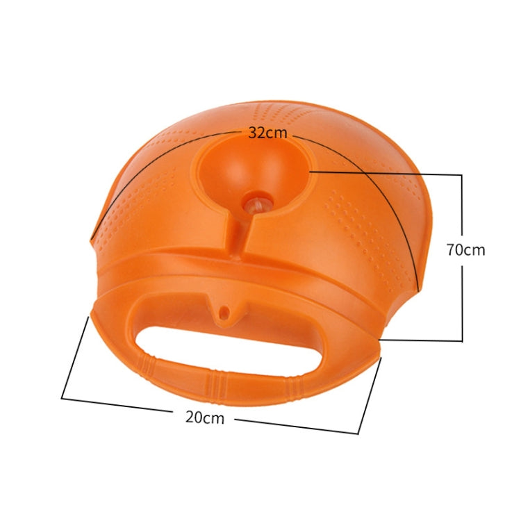 Tennis Trainer Set Rebound Baseboard Self-study Practice Training Tool Equipment Sport Exercise with Ball for Beginner, Random Color Delivery