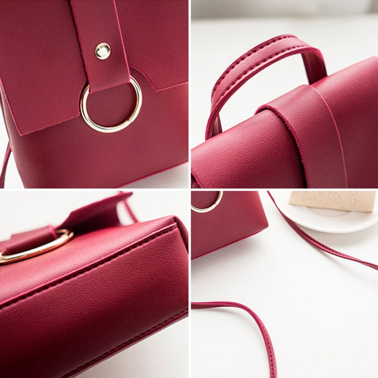 Ladies Mini Shoulder Fashion Tassel Mobile Phone Small Change Crossbody Bucket Bag