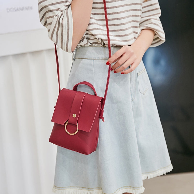 Ladies Mini Shoulder Fashion Tassel Mobile Phone Small Change Crossbody Bucket Bag
