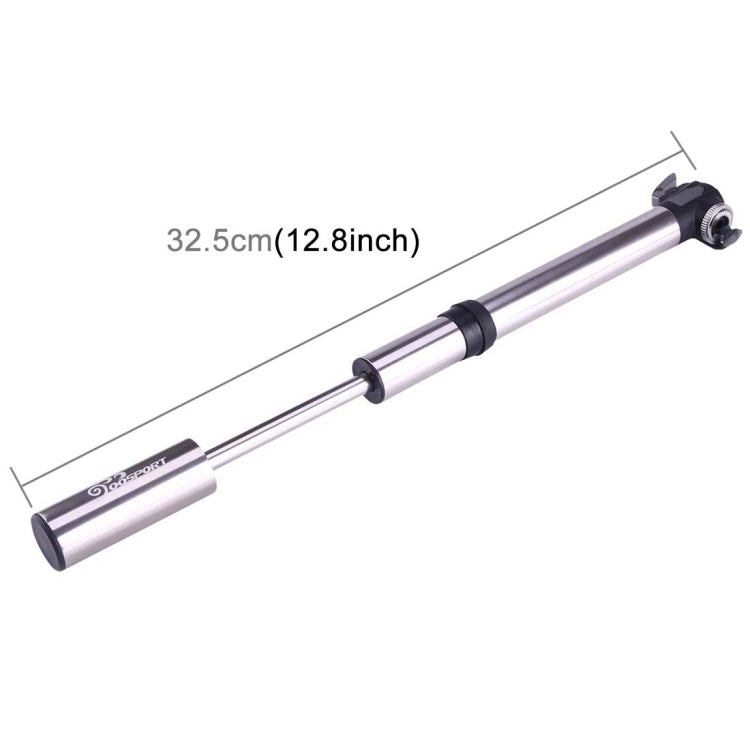 Oqsport Mini Portable Aluminum Alloy Bicycle Bike Tire Air Pump