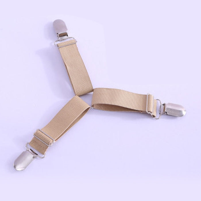 4 PCS  Adjustable Bedspread Tablecloth Curtain Sofa Cover Holder Tent Metal Fixed Clips