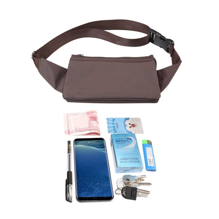 Multi-function Universal Outdoor Mobile Phone Bag Shoulder Bag Waist Bag, Size: 11 x 20cm