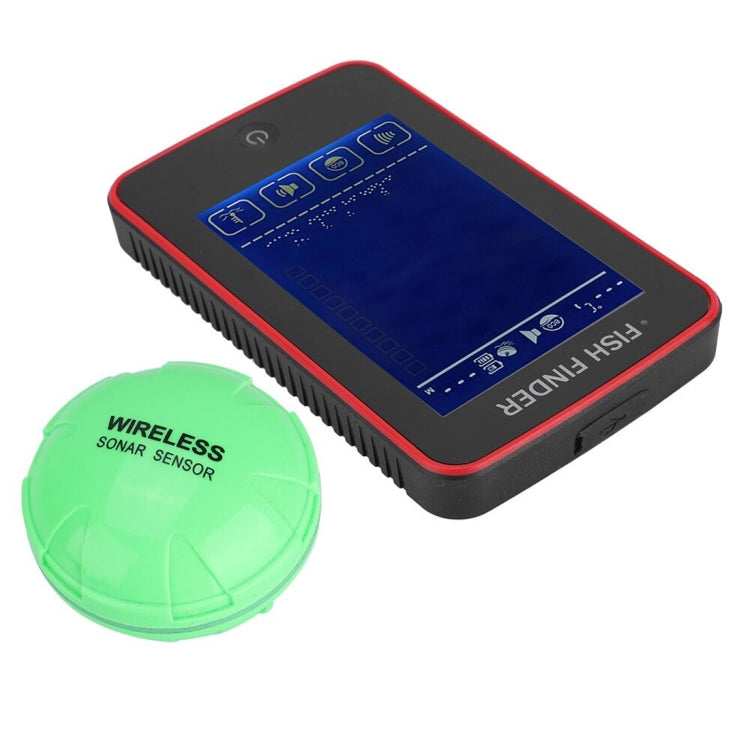 Portable Waterproof Wireless Color Touch Screen Fishing Device Fish Finder