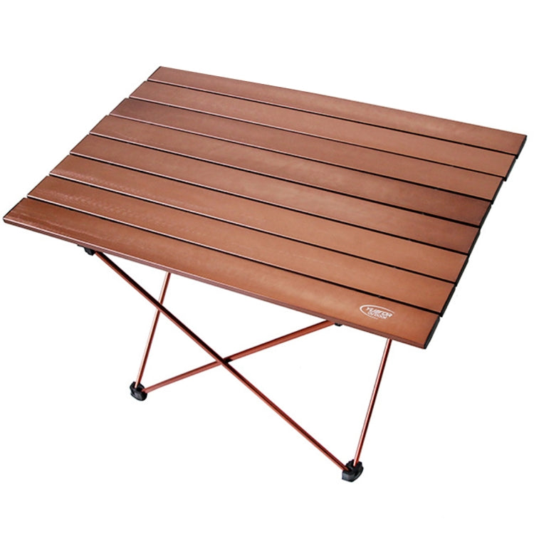 Outdoor Camping Portable Light Folding Table  Aviation Aluminum Picnic Barbecue Table L
