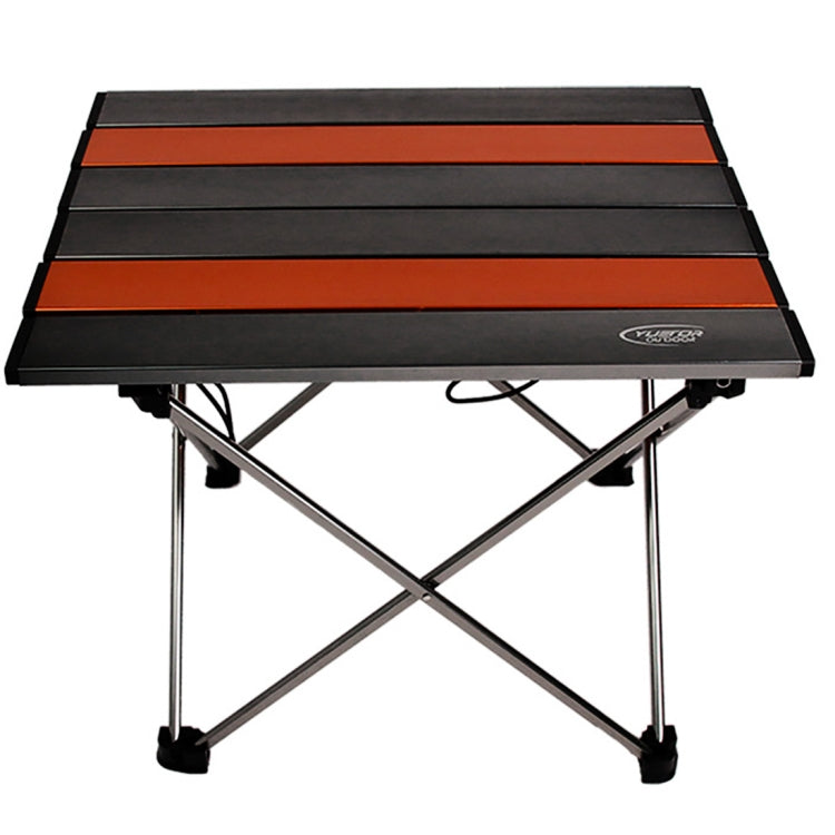 Outdoor Camping Portable Light Folding Table  Aviation Aluminum Picnic Barbecue Table L