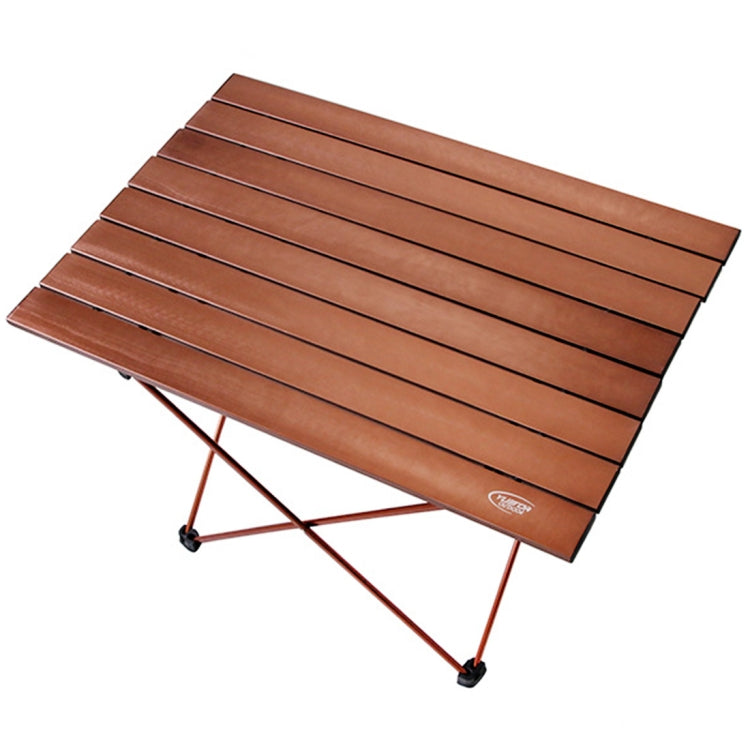 Outdoor Camping Portable Light Folding Table  Aviation Aluminum Picnic Barbecue Table M Size:56x40.5x40.5cm