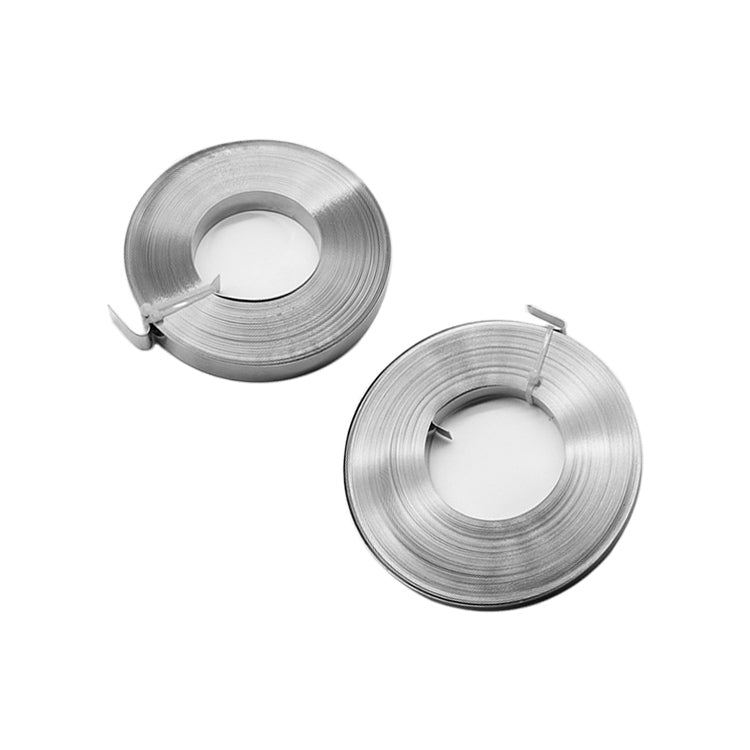 30m 304 Stainless Steel Wire Tray Oil Pipe Tie with Hoop, Size: 16Ã—0.76mm